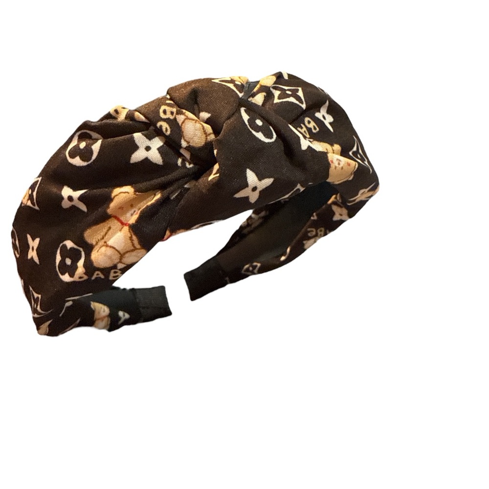 Black with Bears Headband